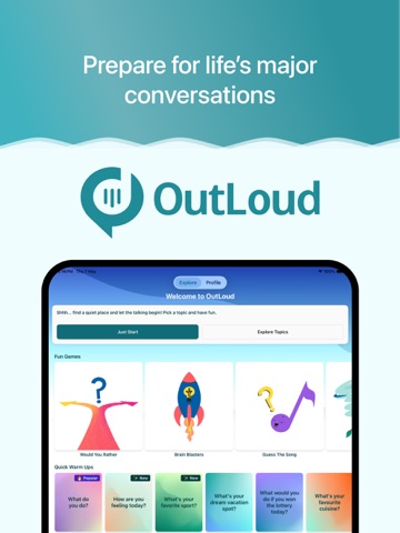OutLoud: Conversation Practice