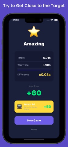 Reflex Game - Snap The Time screenshot