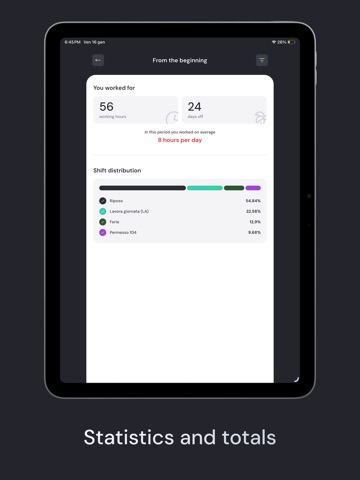 Shift to Calendar: AI Planner iPad screenshot