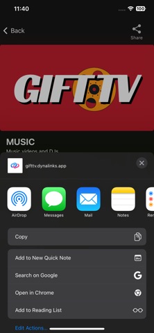 GIFT TV Screenshot 5 of 8
