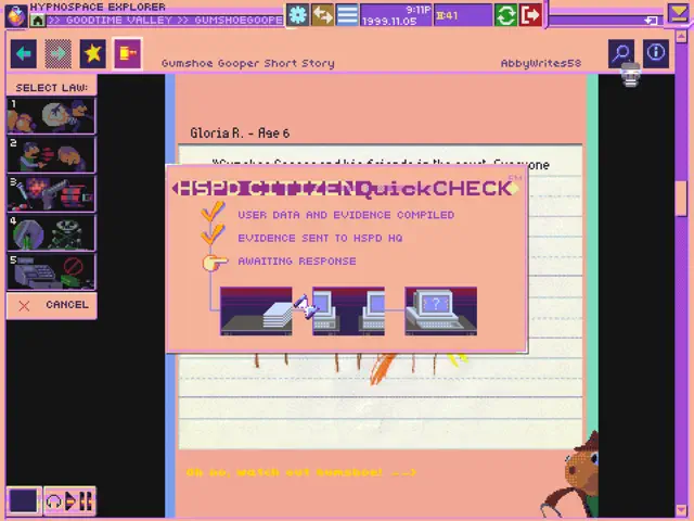 Hypnospace Outlaw screenshot 11