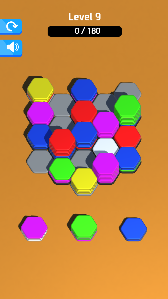 Hexa Sort Color