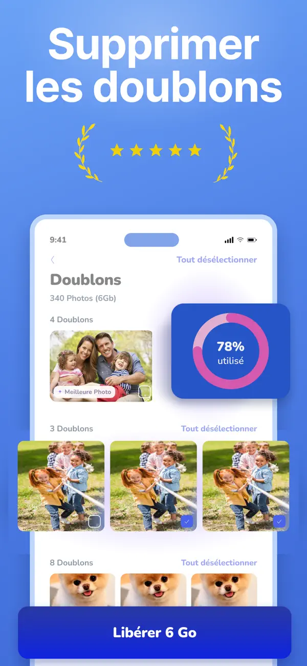 Screenshot #2 pour Cleanup : Libérer du stockage