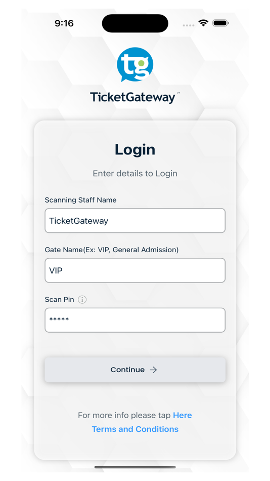 #1. TG LIVE SCAN (iOS) 由: Ticketgateway Inc