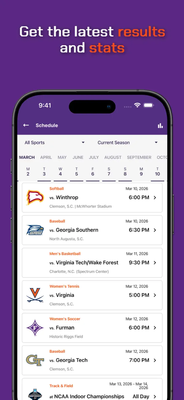 Screenshot #2 pour Clemson Tigers