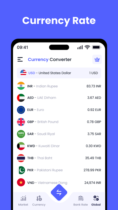 Currency Converter: Rates Screenshot
