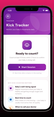 Pregnancy Tracker + Daily Tips Screenshot 7 of 10