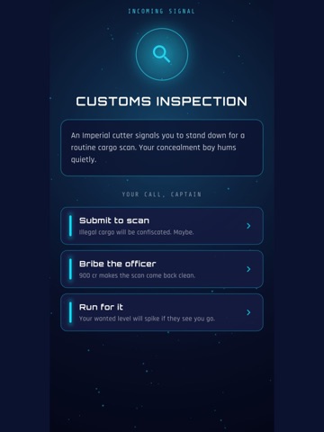 Stellar Dealer: Space Trader iPad screenshot