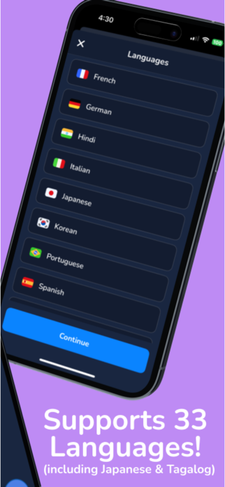 Vocaloco - Language Learning Screenshot 2 of 5