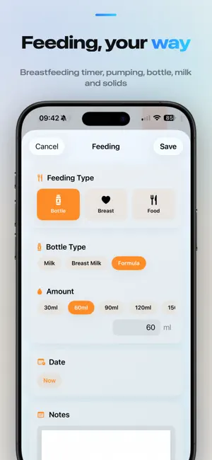 Baby Tracker & Log: LittleLog screenshot 2
