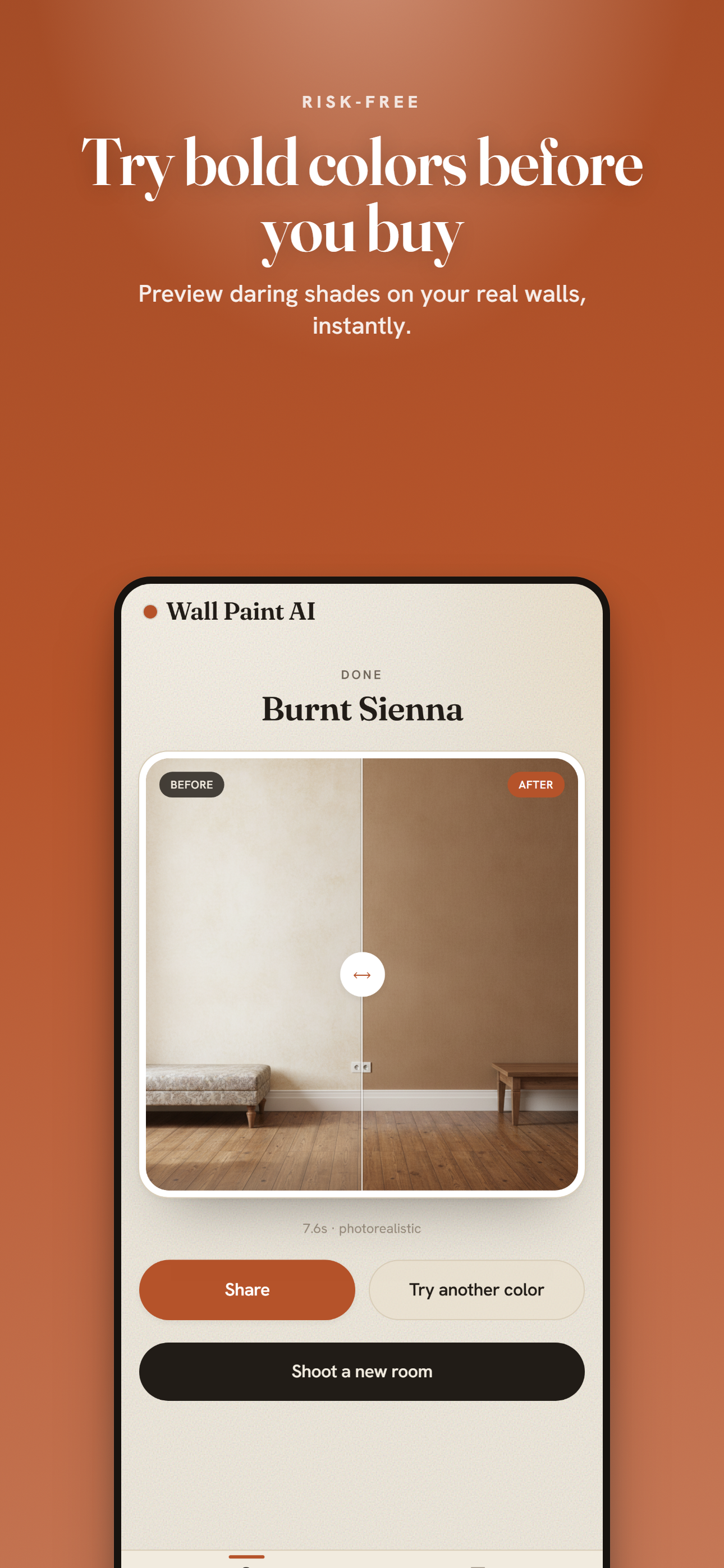 AI Wall Paint · Room & Color screenshot 2