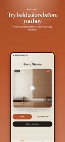 AI Wall Paint · Room & Color screenshot
