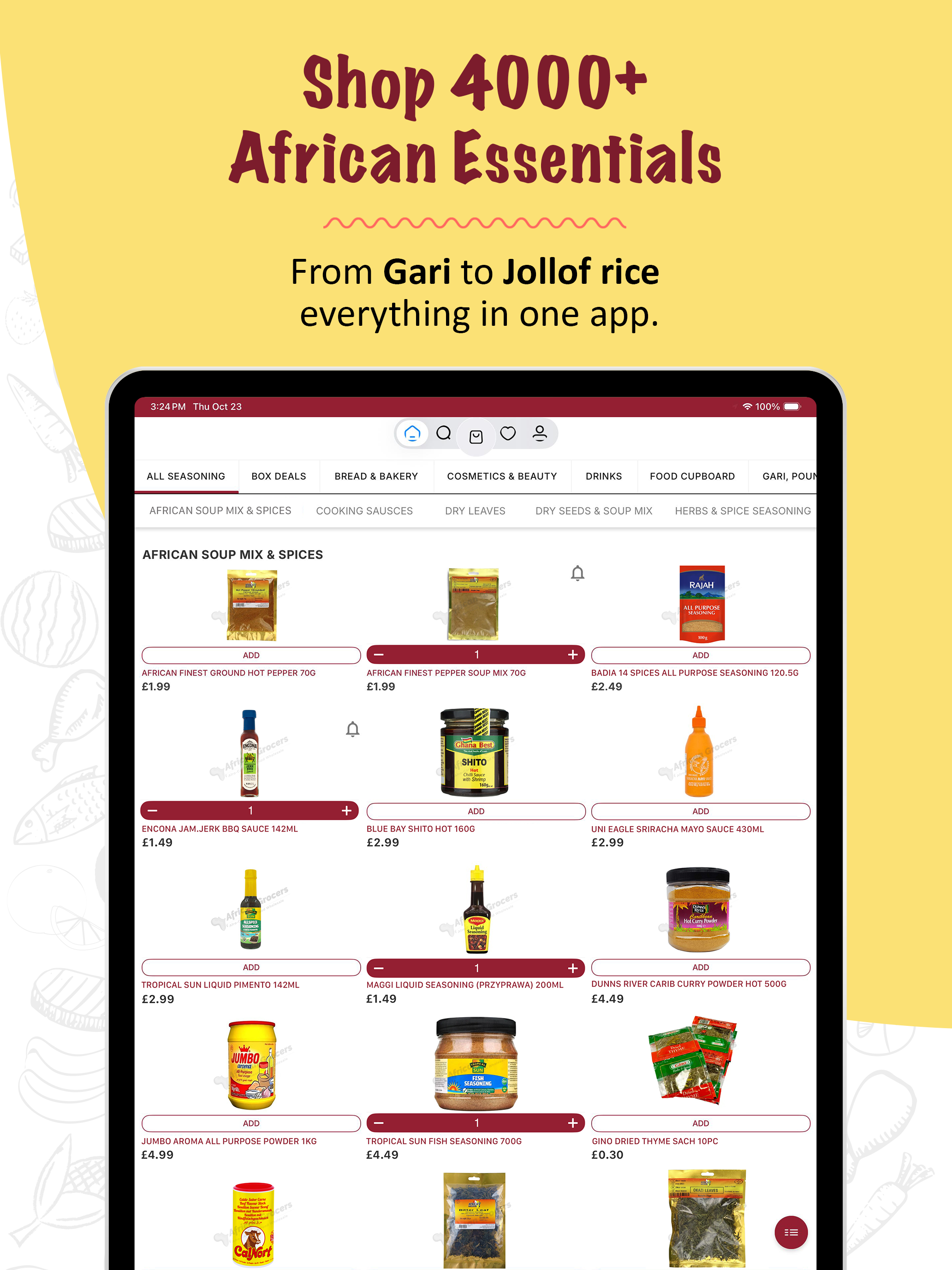 African Grocers Online Store screenshot 8