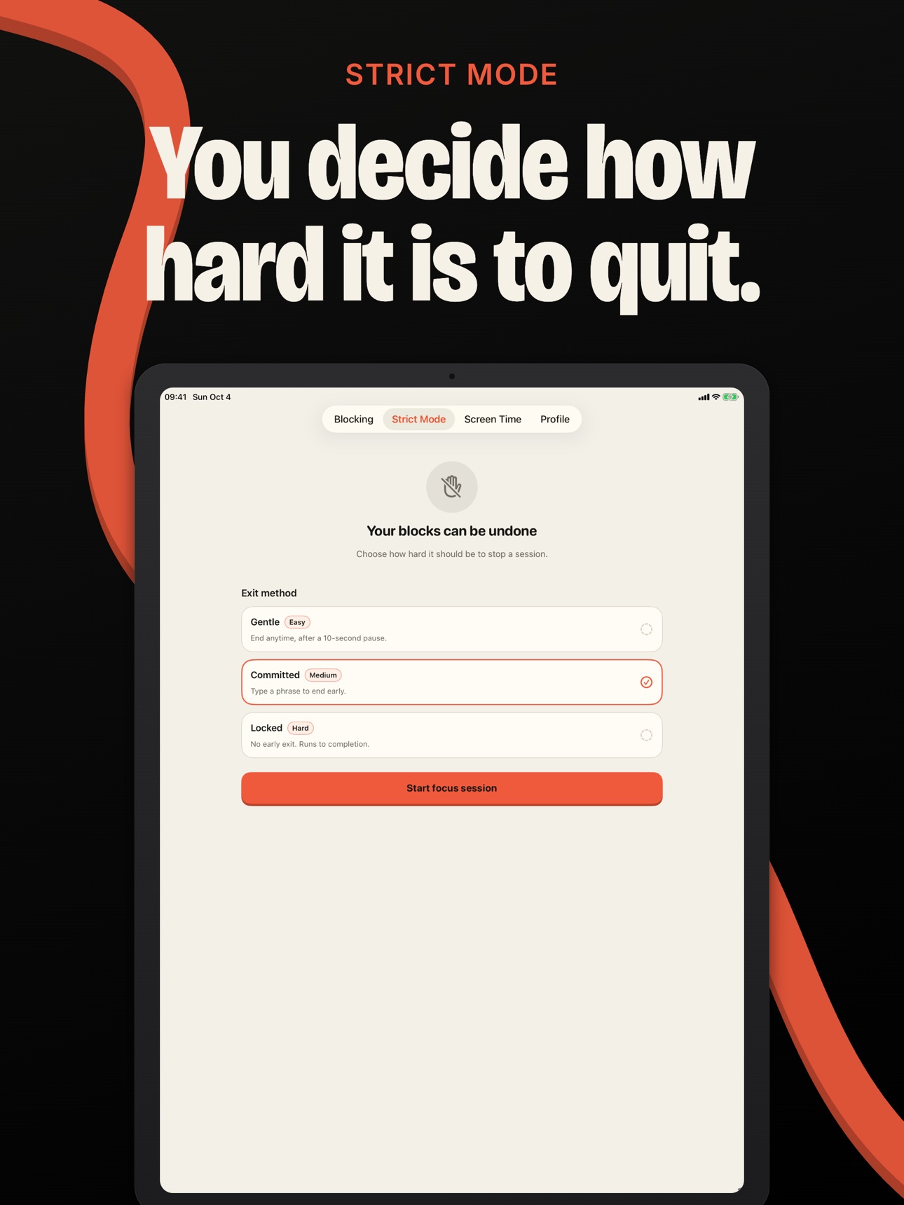 Screenshot 8 of Orbin: Focus & App Blocker