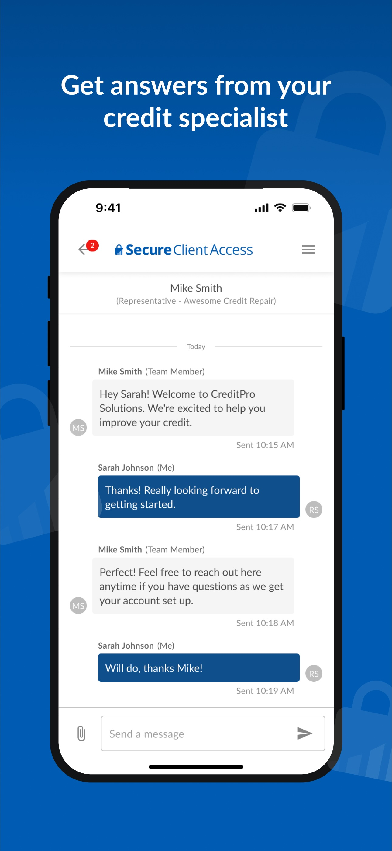 Secure Client Access