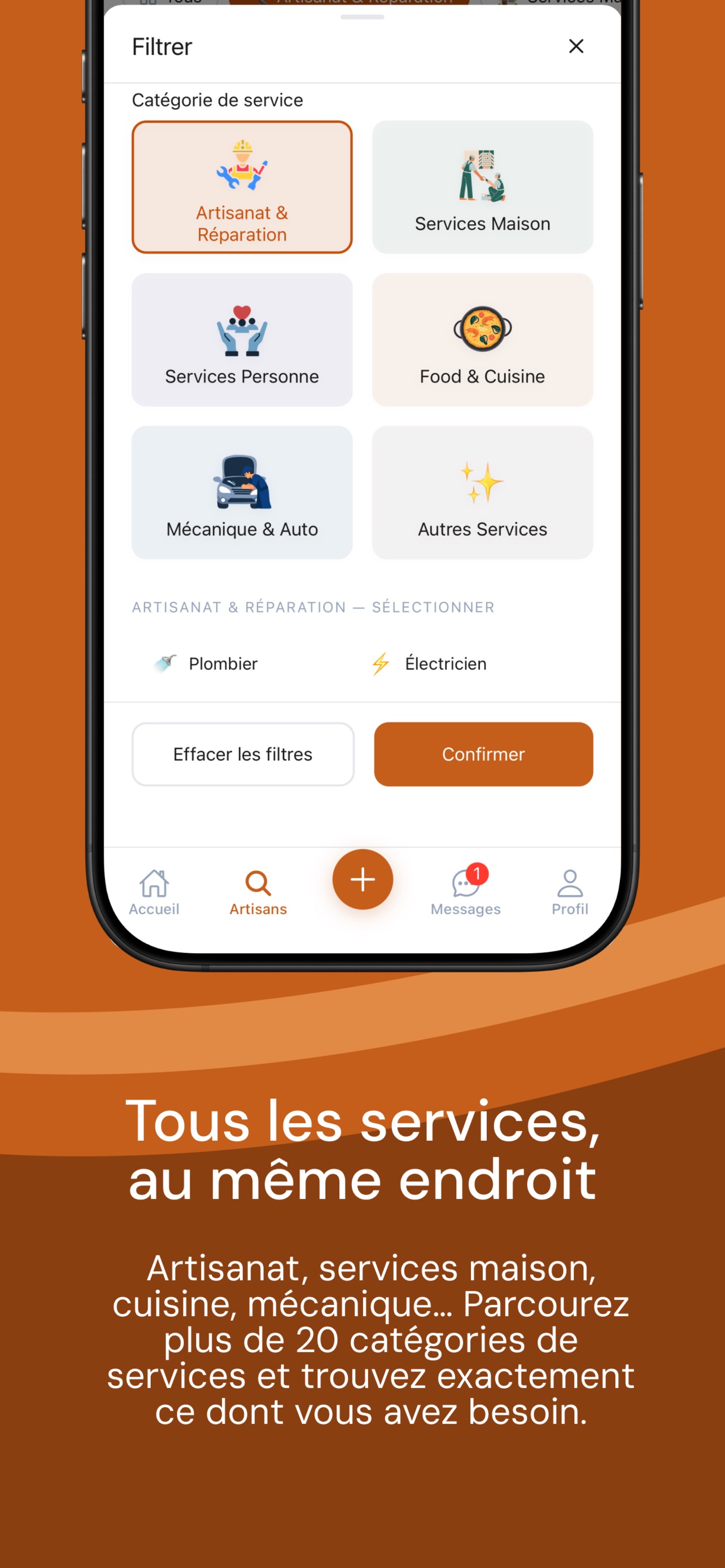 Screenshot 2 of 7irfati - Services à domicile