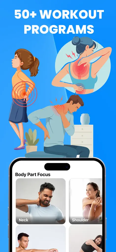 Stretch for Pain & Tension - Health & Fitness App | MWM