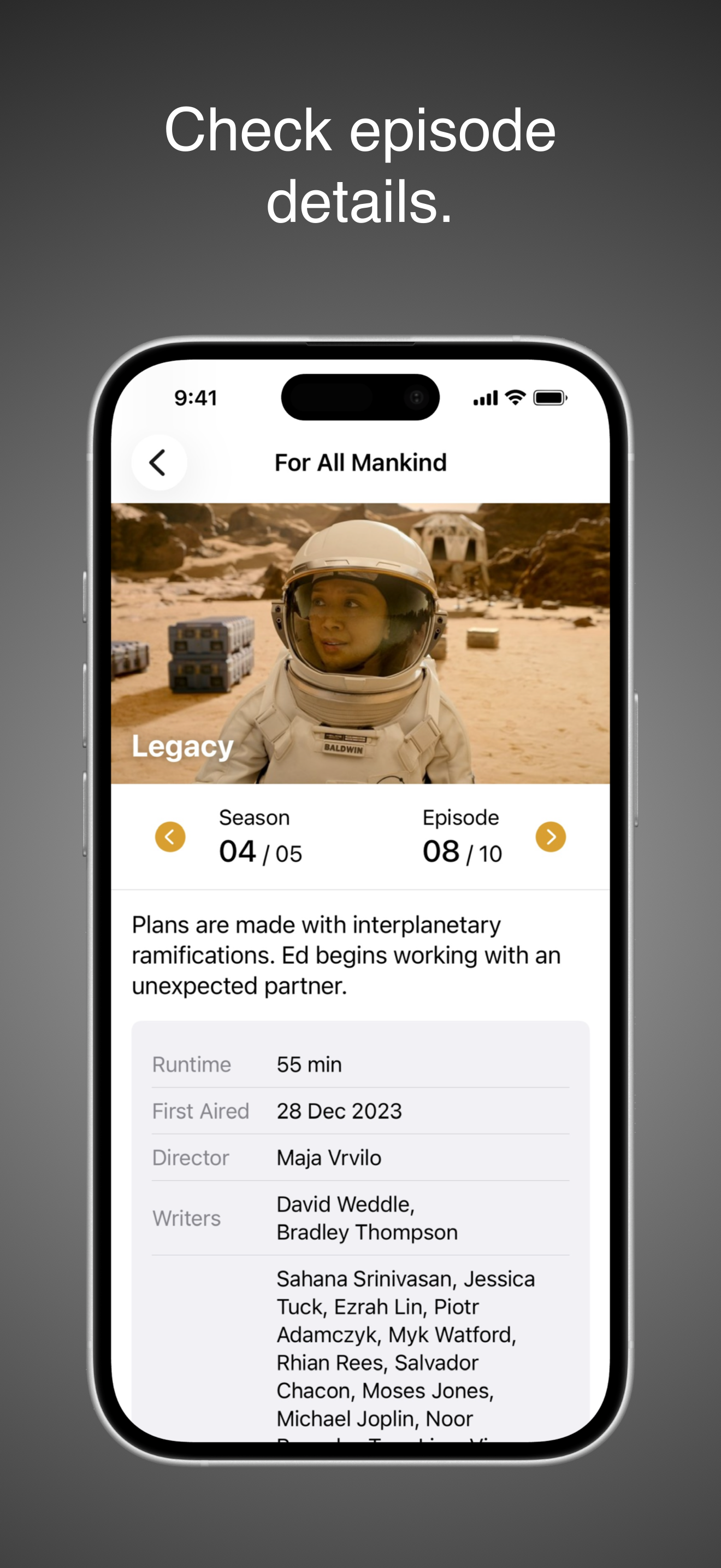 TuVu : Track TV Shows screenshot 4