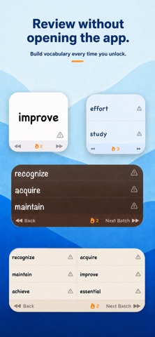 Wijetan - Widget Flashcards iPhone screenshot