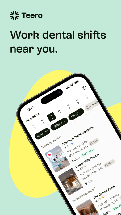 Teero - Dental Staffing Screenshot