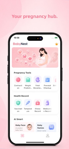BabyNest-Pregnancy Tracker Screenshot 1 of 8