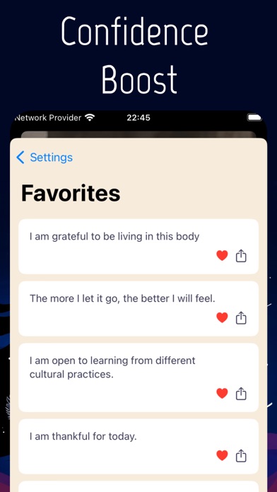 Affirmation: Aura Grow Therapy Screenshot