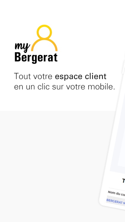 Espace client My Bergerat
