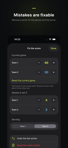 Padel Scoreboard  - PadelBoard Screenshot 3 of 5