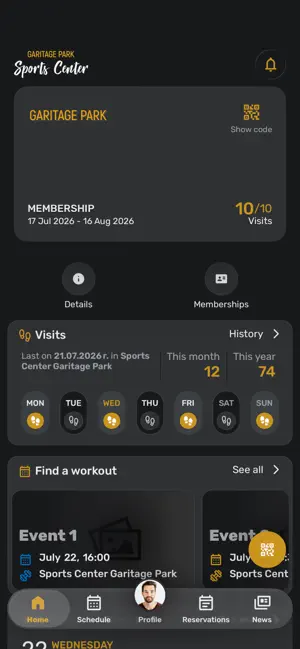 Sports Center Garitage Park screenshot 1