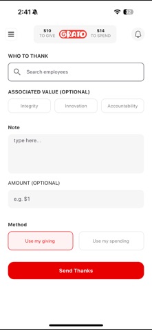 Grato App Screenshot 3 of 4