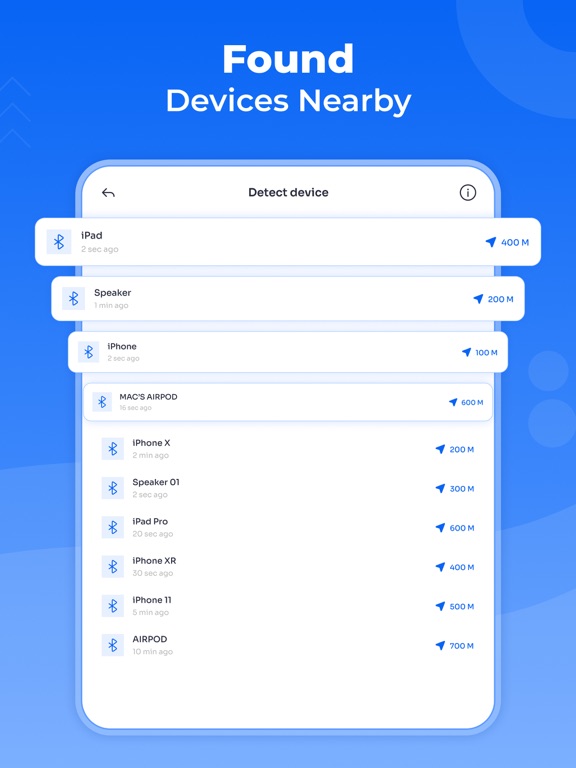 Screenshot #5 pour Bluetooth Find My Device