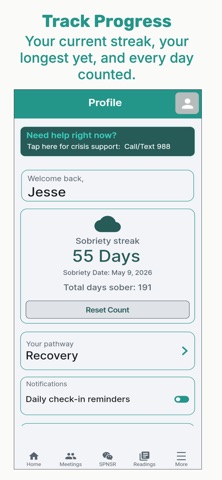 SPNSR: Recovery Companion screenshot