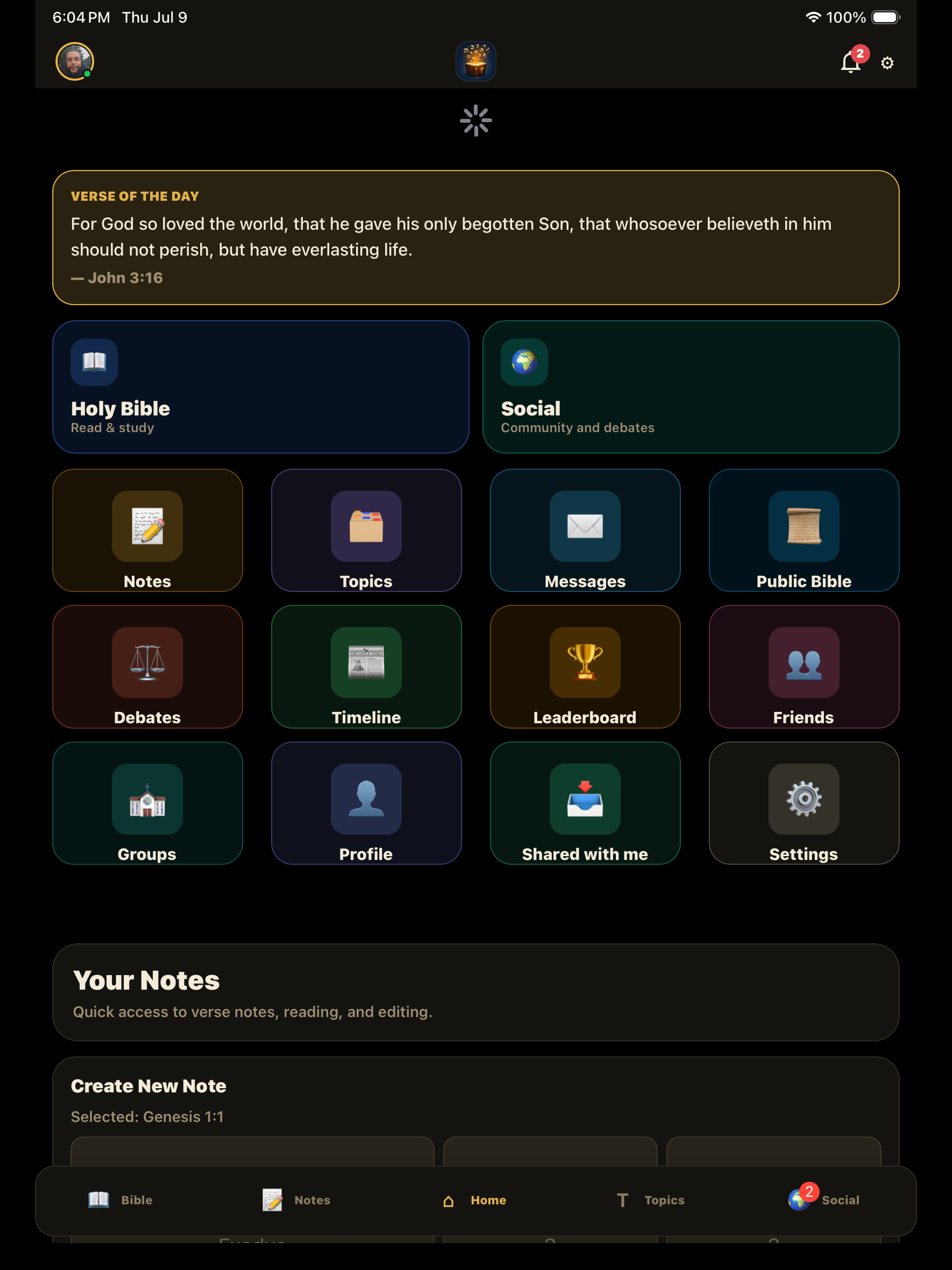 The Social Scripture screenshot 9