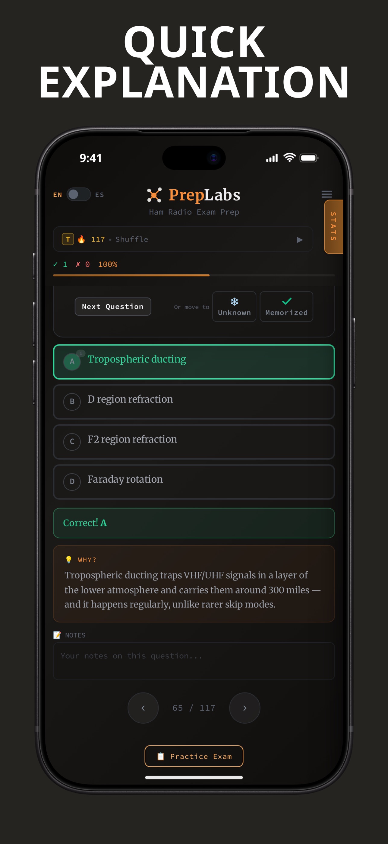 Screenshot 6 of PrepLabs: Ham Radio Exam Prep