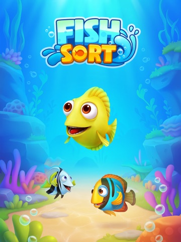 Fish Sort 3D: Match Puzzle iPad screenshot