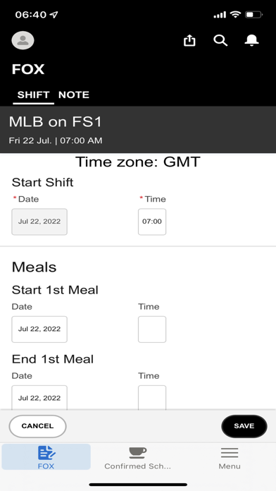 FOX Playbook Screenshot
