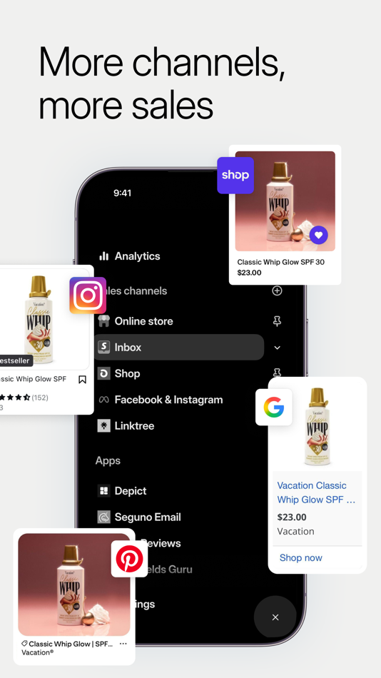 #9. Shopify - Your Ecommerce Store (iOS) 由: Shopify Inc.
