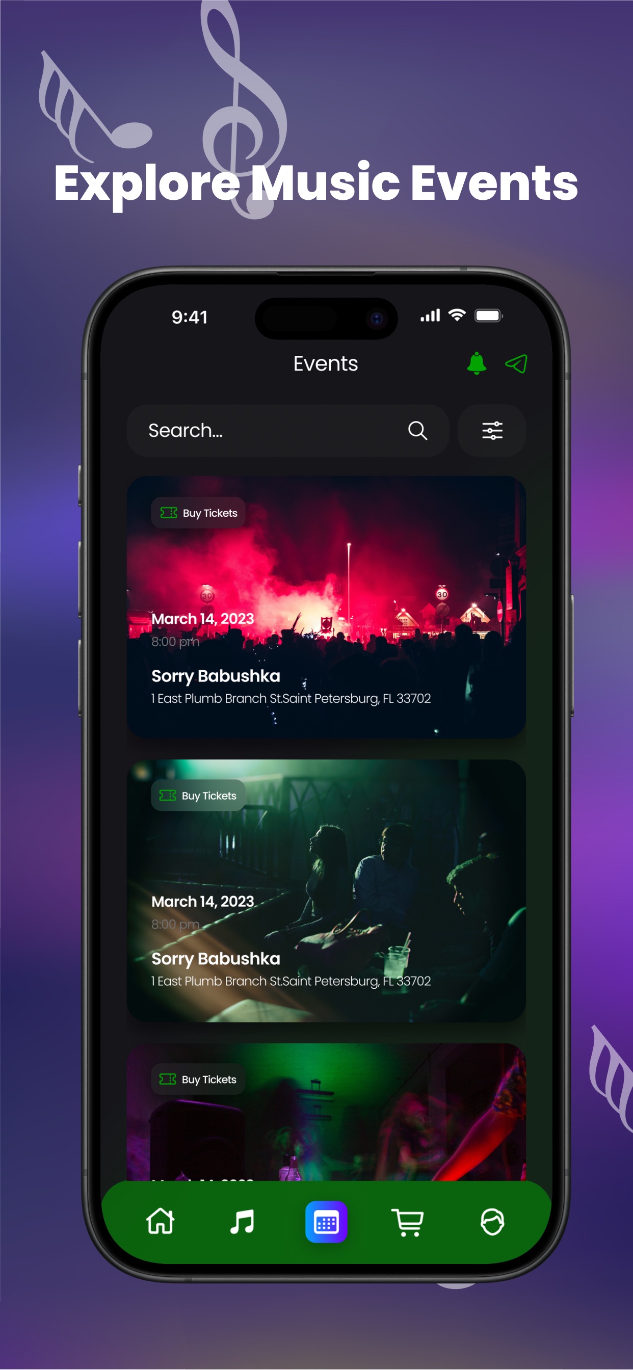 Screenshot 3 of Tailured Music App
