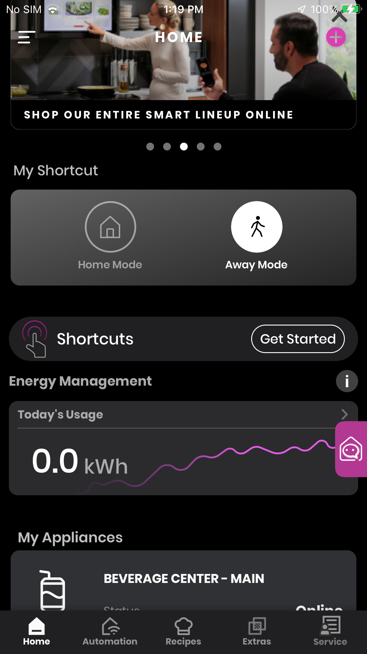 SmartHQ screenshot 1