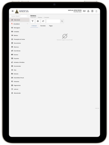 Anovva - Gestão Imobiliária iPad screenshot