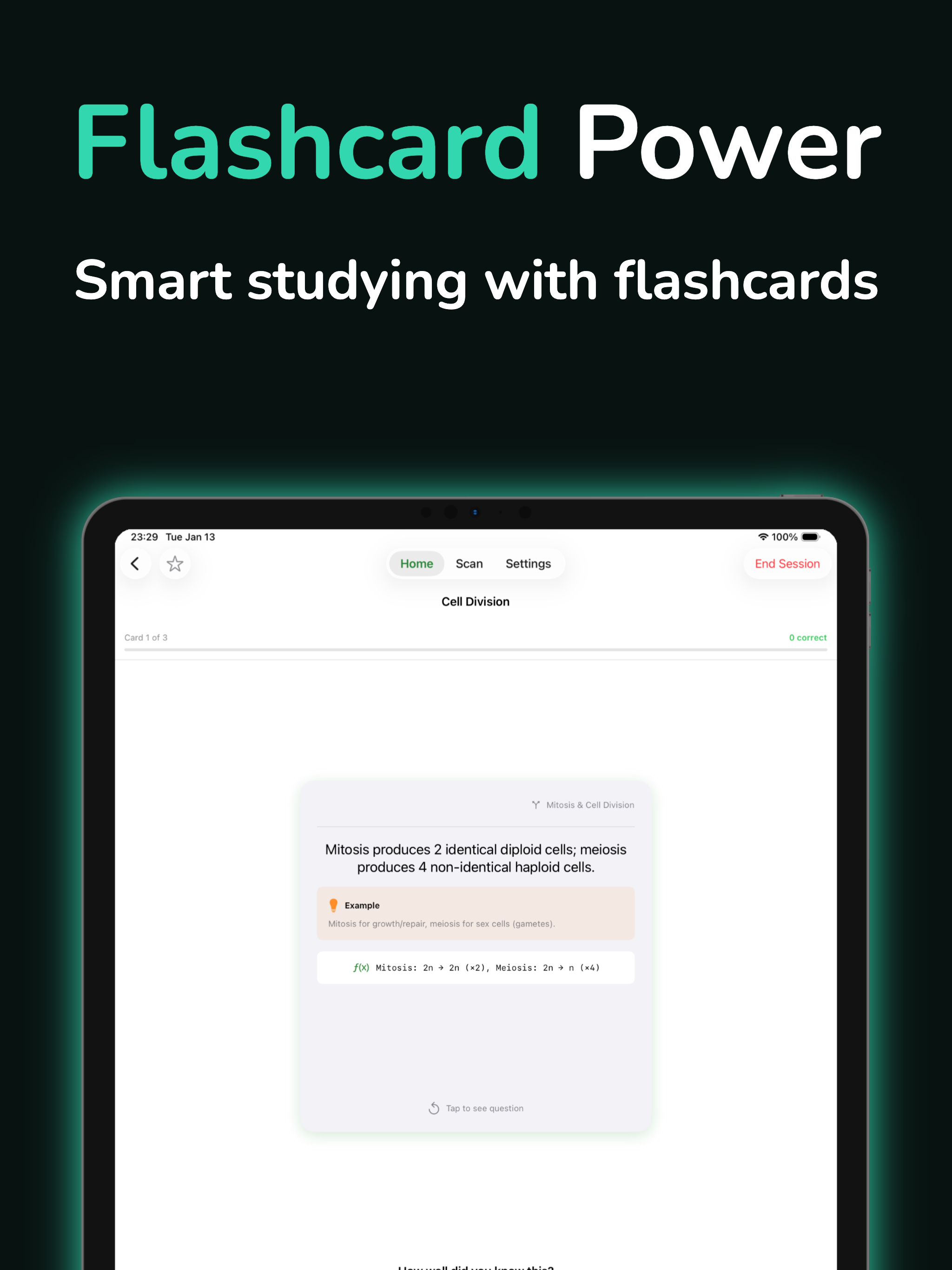 Biology AI: Scan Homework