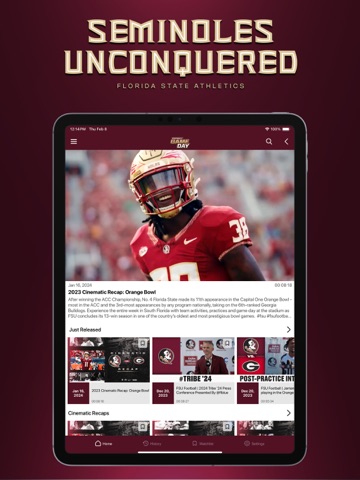 Seminoles Unconquered: FSU iPad screenshot