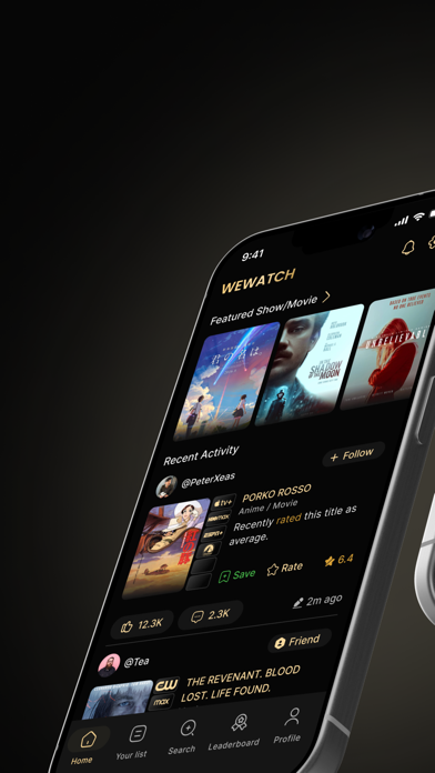 WeWatch! Screenshot 1 - AppWisp.com WeWatch! Screenshot 1 - AppWisp.com