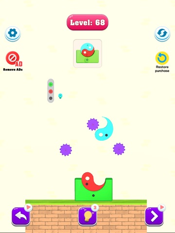 Color Block Drop Builder iPad screenshot