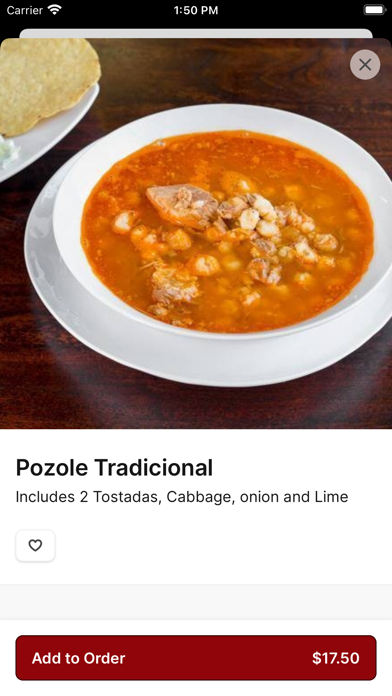 Hacienda Mariana Restaurant iPhone screenshot 3 - Food & Drink app