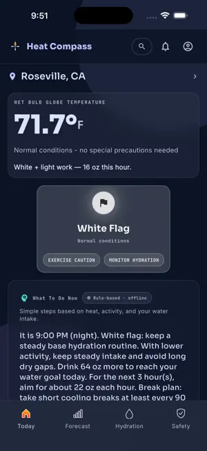Heat Compass screenshot 1