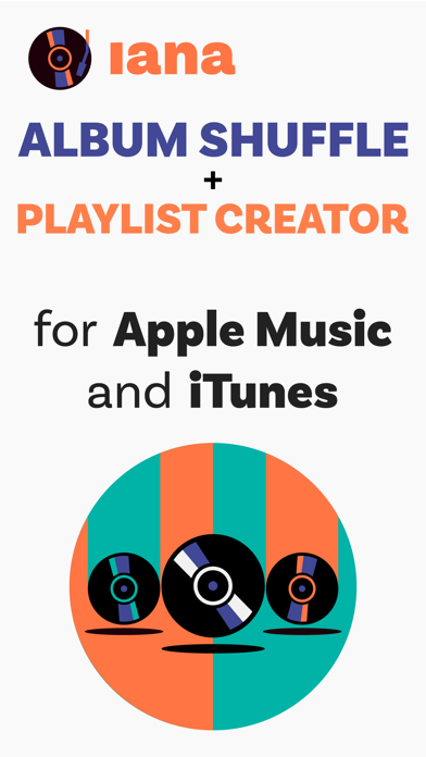 Shuffle by Album & More: iana Screenshot