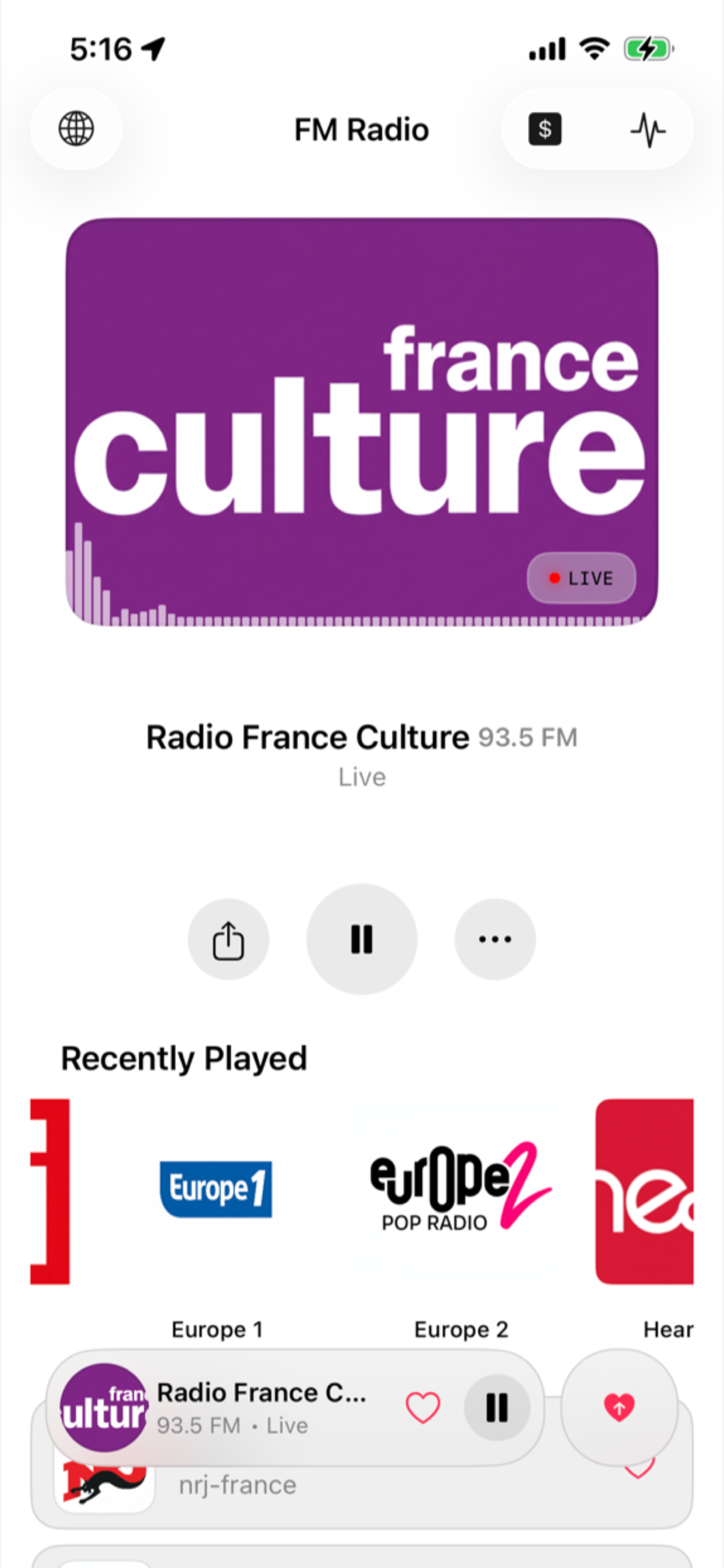 FM Radio - Local City &Country