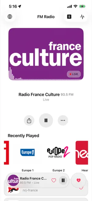 FM Radio - Local City &Country screenshot 1