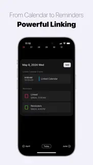 scheduler - calendar widget iphone screenshot 3